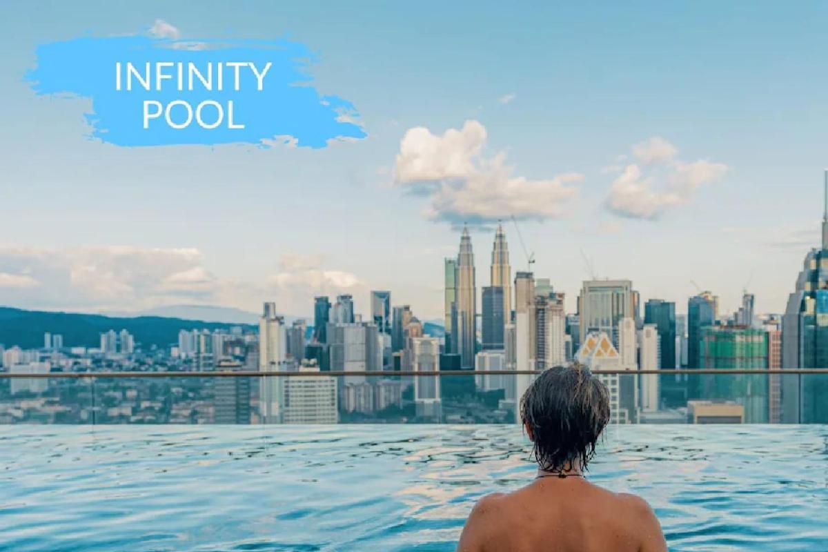 Skypool Kl Free Infinity Pool Over كوالالمبور المظهر الخارجي الصورة